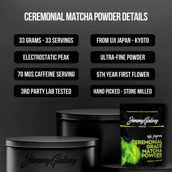 Jimmy Galaxy Ceremonial Matcha Heavy Metal Detox