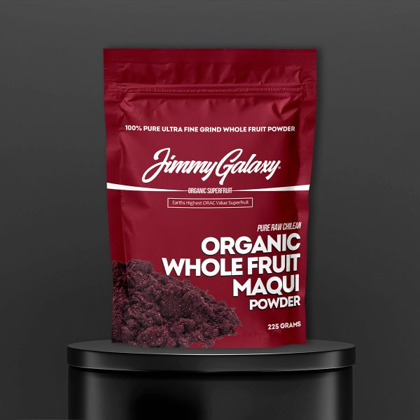 Jimmy Galaxy Organic Maqui Raw Whole Fruit Powder